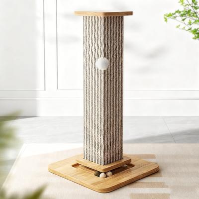 Show full view: NonoPets 25.59-in Hemp Cat Scratching Post slide 4 of 5