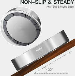 Feedoo Double-Wall Non-Skid Stainless Steel Slow Feeder Dog Bowl, Small: 1-cup slide 2 of 8