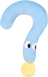 NonoPets Soft C-Shaped Pet Dog & Cat Pillow, Blue