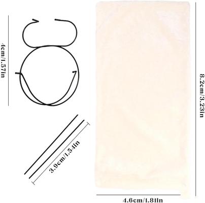 Show full view: NonoPets S-Shaped Hanging Hammock Elevated Cat Bed, Beige slide 5 of 8