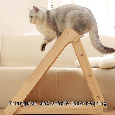 Show full view: NonoPets 3-in-1 20.5-in Hemp Cat Scratching Ramp with Rest Platform slide 5 of 7