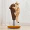 Show in main carousel: NonoPets Chicken Leg 22.4-in Hemp Cat Scratching Post with Toy slide 9 of 9