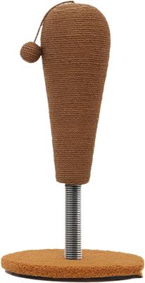 Show full view: NonoPets Chicken Leg 22.4-in Hemp Cat Scratching Post with Toy slide 2 of 9