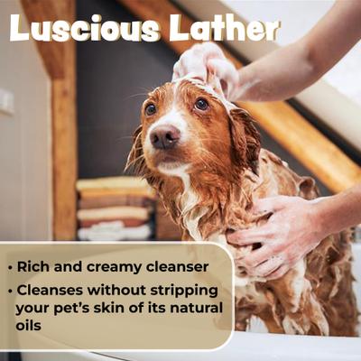 Show full view: Bark & Clean Soothing Oatmeal with Aloe Vera Dog Shampoo, 1-gal slide 6 of 7