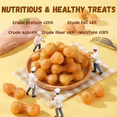 Show full view: Pawmate Chicken & 2.5-inch Peanut Butter Bones Dog Treats, 11-oz bag slide 5 of 10