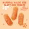 Show in main carousel: Pawmate Chicken Sausage Dog Treats, 11-oz bag slide 9 of 10