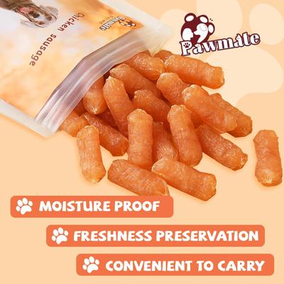 Show full view: Pawmate Chicken Sausage Dog Treats, 11-oz bag slide 8 of 10