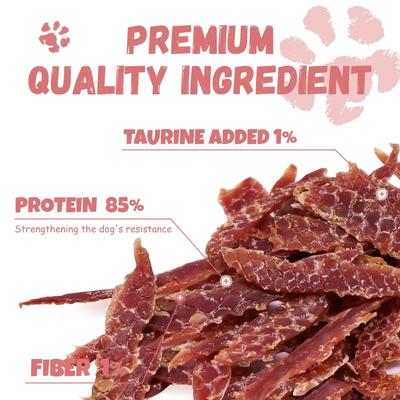 Show full view: Pawmate Duck Jerky Dog Treats, 11-oz bag slide 4 of 10