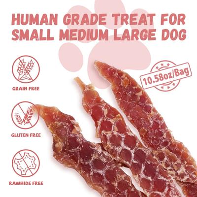 Show full view: Pawmate Duck Jerky Dog Treats, 11-oz bag slide 6 of 10
