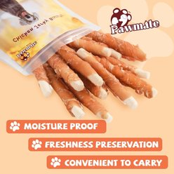 Pawmate Chicken Crunchy Jerky Dog Treats, 11-oz bag slide 2 of 9