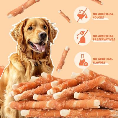 Show full view: Pawmate Chicken Crunchy Jerky Dog Treats, 11-oz bag slide 6 of 10