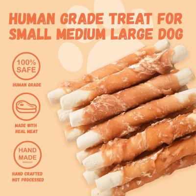 Show full view: Pawmate Chicken Crunchy Jerky Dog Treats, 11-oz bag slide 5 of 10