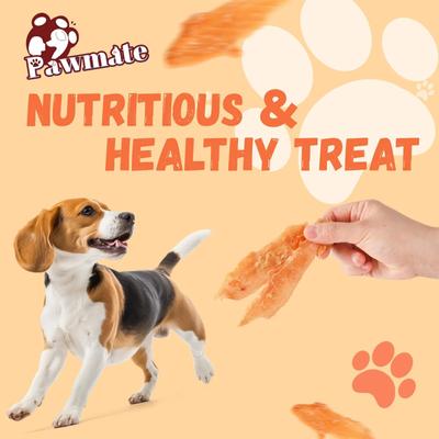Show full view: Pawmate Chicken Low-Fat Jerky Dog Treats, 11-oz bag slide 8 of 10