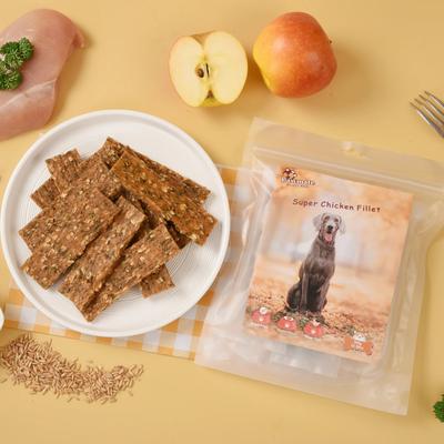 Show full view: Pawmate Chicken Apple Jerky Dog Treats, 11-oz bag, 12 count slide 9 of 9