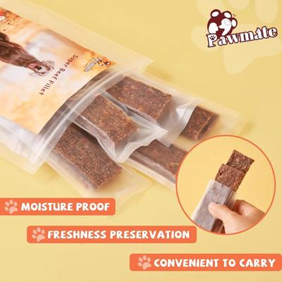 Show full view: Pawmate Beef Sweet Potato Jerky Dog Treats, 11-oz bag, 12 count slide 6 of 9