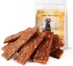 Pawmate Beef Sweet Potato Jerky Dog Treats, 11-oz bag, 12 count