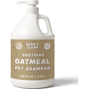 Bark & Clean Soothing Oatmeal with Aloe Vera Dog Shampoo, 1-gal