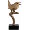 Show in main carousel: Hi-Line Gift 8.4-in Sing Bird On Branch Lifelike Resin Bird Indoor Tabletop Décor slide 4 of 9