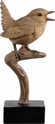 Show full view: Hi-Line Gift 8.4-in Sing Bird On Branch Lifelike Resin Bird Indoor Tabletop Décor slide 4 of 9