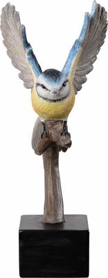 Show full view: Hi-Line Gift 10.7-in Blue Tit On Branch Lifelike Resin Indoor Tabletop Decor slide 2 of 9