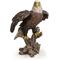 Show in main carousel: Hi-Line Gift 17.5-in Bald Eagle On Stump with Wings Out Statue Outdoor Decor slide 3 of 8