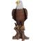 Show in main carousel: Hi-Line Gift 26.8-in Bald Eagle On Stump Statue Outdoor Decor slide 4 of 6
