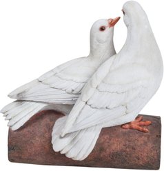 Hi-Line Gift 8.5-in Two Doves On A Log Statue Outdoor Decor slide 2 of 7