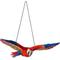 Show in main carousel: Hi-Line Gift 4.53-in Scarlet Parrot Flying Statue Outdoor Decor slide 2 of 8