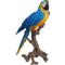 Show in main carousel: Hi-Line Gift 28.25-in Blue & Yellow Macaw Statue Outdoor Decor slide 3 of 6