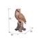 Show in main carousel: Hi-Line Gift 14.5-in Great Horned Owl On Stump Outdoor Decor slide 6 of 7
