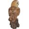 Show in main carousel: Hi-Line Gift 7.25-in Barn Owl On Stump Outdoor Decor slide 3 of 7