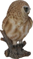 Hi-Line Gift 6-in Brown Owl On Stump Outdoor Decor slide 2 of 8