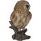 Show in main carousel: Hi-Line Gift 6-in Brown Owl On Stump Outdoor Decor slide 4 of 8