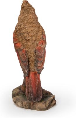 Show full view: Hi-Line Gift 5.98-in Female Cardinal Resting On Stump Garden Statue Outdoor Decor slide 4 of 7