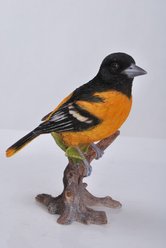 Hi-Line Gift 7-in Oriole On Branch Statue Outdoor Decor slide 2 of 8