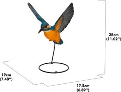 Hi-Line Gift 11.02-in Flying-off Kingfisher Statue Outdoor Decor slide 2 of 7