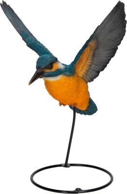 Show full view: Hi-Line Gift 11.02-in Flying-off Kingfisher Statue Outdoor Decor slide 2 of 8