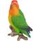 Show in main carousel: Hi-Line Gift 5.25-in Lovebird Parrots On Branch Outdoor Decor slide 5 of 6