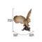 Show in main carousel: Hi-Line Gift 17.52-in Barn Owl On Stump with Open Wings Outdoor Decor slide 5 of 6