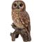 Show in main carousel: Hi-Line Gift 12.4-in Brown Owl On Stump Outdoor Decor slide 2 of 7