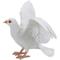 Show in main carousel: Hi-Line Gift 9.25-in White Pigeon Spreads Wings Outdoor Decor slide 3 of 7