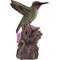 Show in main carousel: Hi-Line Gift 5.91-in Motion Activated Singing Hummingbird On Foxglove Outdoor Decor slide 4 of 9