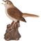 Show in main carousel: Hi-Line Gift 6.38-in Motion Activated Singing Nightingale Standing On Stump Outdoor Decor slide 4 of 9