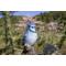 Show in main carousel: Hi-Line Gift 6.5-in Motion Activated Singing Blue Jay Standing On Stump Outdoor Decor slide 6 of 9