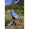 Show in main carousel: Hi-Line Gift 6.5-in Motion Activated Singing Blue Jay Standing On Stump Outdoor Decor slide 1 of 9