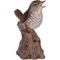 Show in main carousel: Hi-Line Gift 5.31-in Motion Activated Singing Troglodyte Standing On Stump Outdoor Decor slide 5 of 9