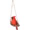 Show in main carousel: Hi-Line Gift 5.91-in Hanging Cardinal On A Branch Outdoor Decor slide 3 of 9