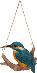 Hi-Line Gift 5.12-in Hanging Kingfisher On A Branch Outdoor Decor slide 2 of 7