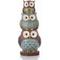 Show in main carousel: Hi-Line Gift 17.75-in Stacked Owls Outdoor Decor slide 5 of 9