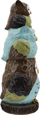 Show full view: Hi-Line Gift 30.1-in Stacked Owls Outdoor Decor slide 4 of 9